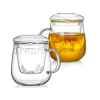 Glass Tea Mug with Tea Filters Set